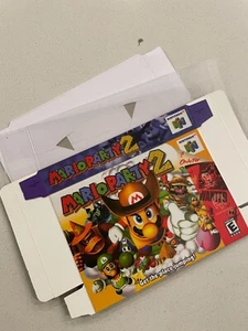 MARIO PARTY 2 - NINTENDO 64 N64 - SOLO CAJA + PROTECTOR - Imagen 1 de 1