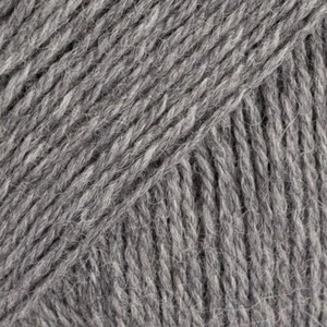 DROPS Flora 04 MIX Medium Grey Knitting and Crochet Yarn - Picture 1 of 1