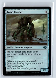 FOIL Tomb Trawler Outlaws of Thunder Junction – MTG Magic the Gathering Card - Picture 1 of 2
