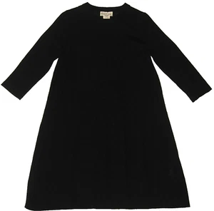 LBD Lovely! KATE SPADE Black 3/4 Sleeve Broome Street Wool Knit Everyday Dress M - Picture 1 of 6