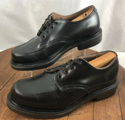 Vintage Redwing Postman 106 schwarz Leder Oxford Größe 7,5D - Bild 1 von 4