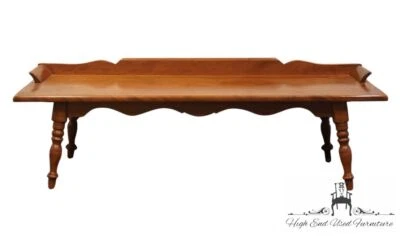 Temple Stuart Твердый Хард-Рок Клен Колониальный Ранний Американский 58" Акцент Кофе... - Изображение 1 из 4