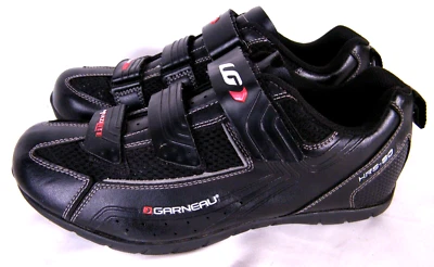 Louis Garneau Negro HRS-80 MultiLite Zapatos de Ciclismo SPD Botines Para Hombre 8.5 EE. UU. 42 UE Foto 1 de 4