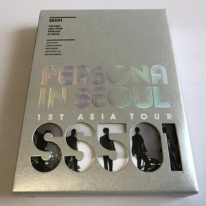 SS501 THE 1st ASIA TOUR PERSONA in SEOUL 3DVD BOOK JAPAN VER. - Picture 1 of 12