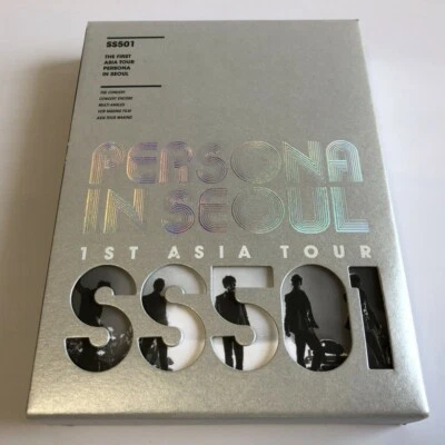 SS501 THE 1st ASIA TOUR PERSONA in SEOUL 3DVD BOOK JAPAN VER. - Image 1 of 4