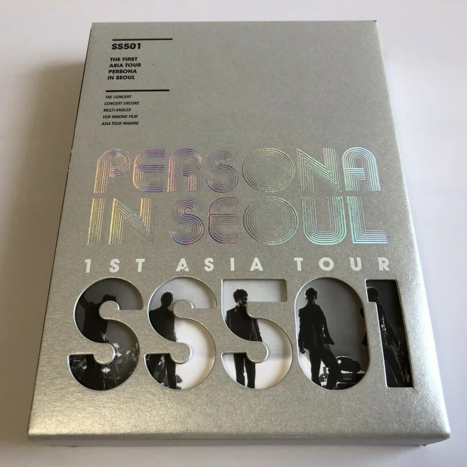 SS501 THE 1st ASIA TOUR PERSONA in SEOUL 3DVD BOOK JAPAN VER. - Image 1 of 4
