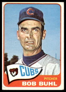 1965 Topps #264 Bob Buhl Chicago Cubs VG-VGEX piega - Foto 1 di 2