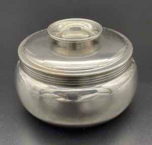 Worden - Munnis Co Sterling Silver Tea Caddy / Covered Sugar Mid Century Modern - Picture 1 of 10