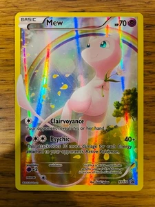 NM! Mew (XY110) Generations Full Art Black Star Promo Pokemon Card! - Picture 1 of 4
