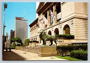 Fotochrome Postkarte The Art Institute of Chicago von Dexter Press 1978 - Bild 1 von 2
