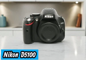 Nikon D5100 Digital SLR Camera Body shutter count23,600 (excellent+5) From Japan - Picture 1 of 20