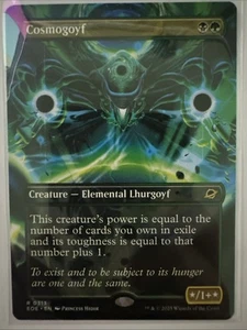 x1 Cosmogoyf | Edge of Eternities (313) | Borderless | NM | MTG [freshpullsco] - Picture 1 of 1