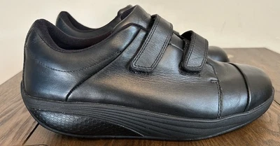 MBT Women's Karibu Black Leather Toning Walking Comfort Shoes Size 10/10.5 - Image 1 of 4