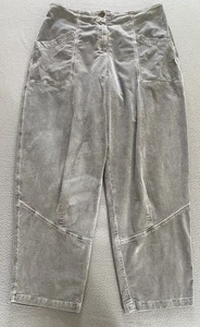 OSKA TROUSERS SZ (3) 14-16 CORD LAGENLOOK BARREL TAPERED GREY POCKETS SEE DETAIL - Picture 1 of 11
