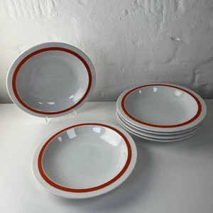 6x Rosenthal Ambrogio Pozzi Studio Line Duo Electric orange Suppenteller 24 cm - Bild 1 von 7