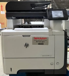 HP LaserJet Pro MFP M521dn Monochrome All-in-One Printer - Picture 1 of 8