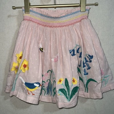 Mini Boden Embroidered Skirt 7-8 - Image 1 of 4