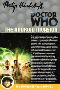 Doctor Who: Die Android-Invasion DVD-Einlage signiert von PHILIP HINCHCLIFFE - Bild 1 von 1