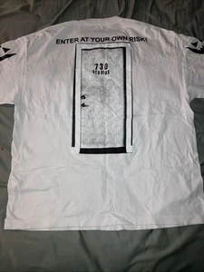 NEW Deadstock Asspizza 730 Studios Double Sided Short Sleeve T Shirt Size XXL - Picture 1 of 4