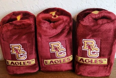 HERE'S FRED GOLF COMPANY Boston College Golf Driver Head Covers Burgundy Sock Heres Fred New Old Stock x3