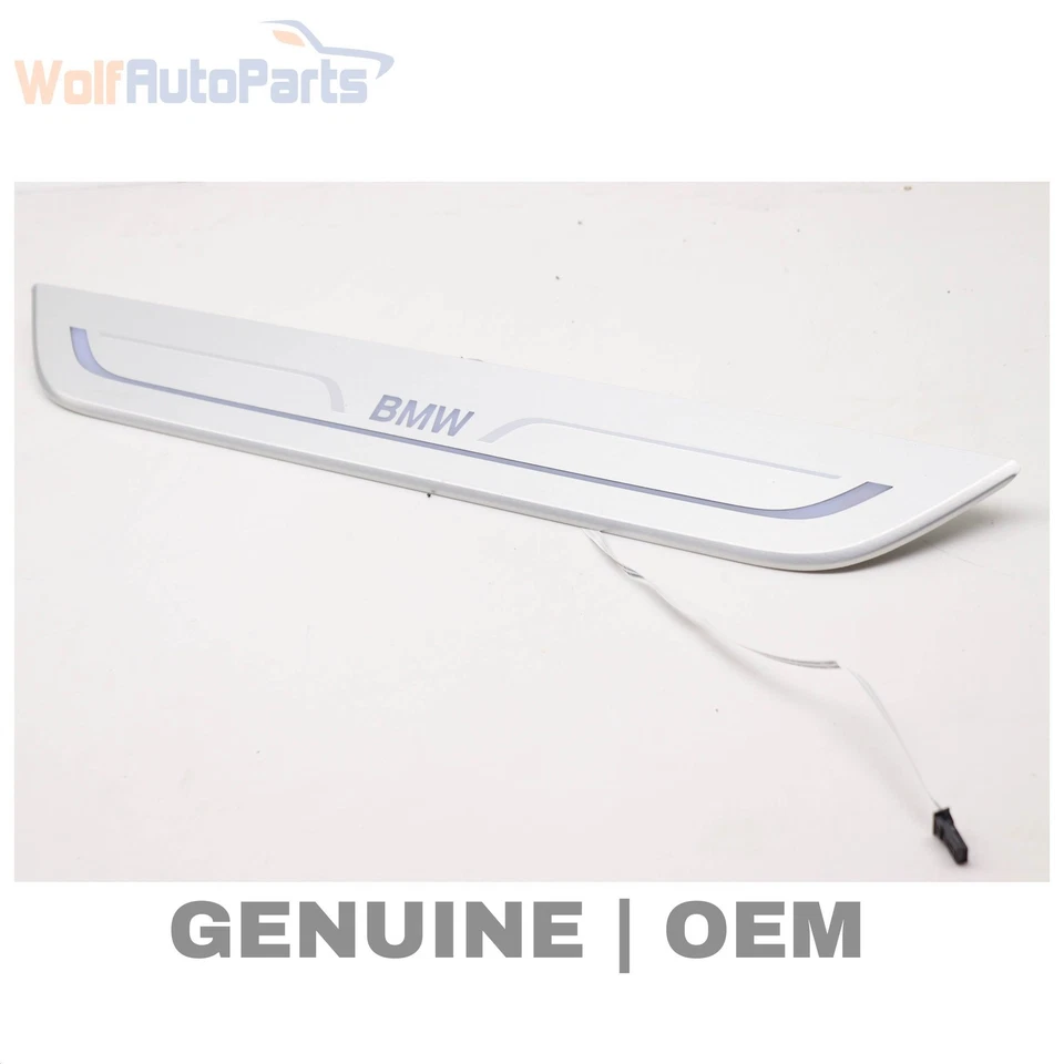 2020-2022 BMW 740I XDRIVE - Front DOOR SILL / Scuff Plate / Light BAR (BMW) - Image 1 of 4