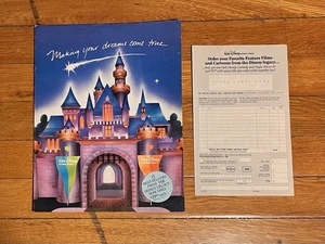 VINTAGE Walt Disney Home Video Catalog VHS 1985 - Bild 1 von 8