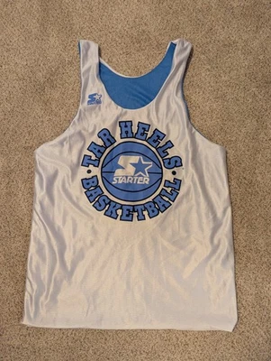 UNC Tar Heels Basketball Starter Practice Jersey Reversible Size 48 - Image 1 of 4