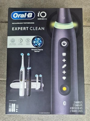 Oral-B iO Cepillos de Dientes Recargables PACK DOBLE Serie 5 - NUEVO SELLADO Foto 1 de 4