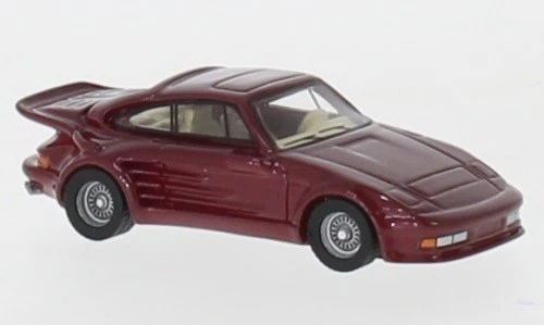 BoS-Models BOS87655 - 1/87 Porsche 911 Turbo Gemballa Valanga, Rot, 1986 - Nuovo - Immagine 1 di 1