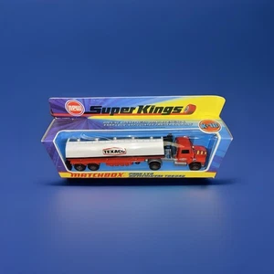 Vintage MATCHBOX Super Kings K-16 FORD LTS Articulated Texaco Tanker NIB - Picture 1 of 7