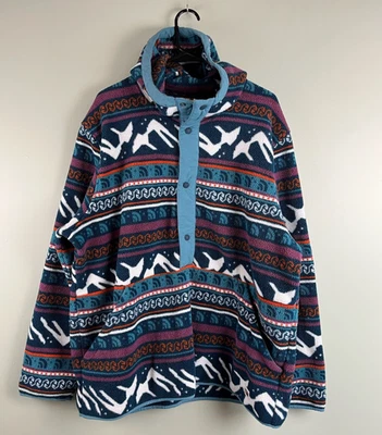 TNF The North Face Carbondale Hooded 1/2 Snap Fleece Pullover Jacket Mens XXL 2x - Image 1 of 4