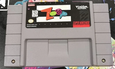 Zoop (Super Nintendo, 1995) Tested & Working! Authentic! - Image 1 of 3