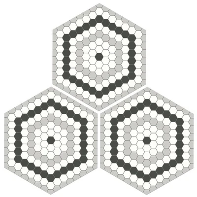 MORCART 20PCS Peel and Stick Floor Tile, Upgraded Hexagon Vinyl Flooring Cove... - Image 1 of 4