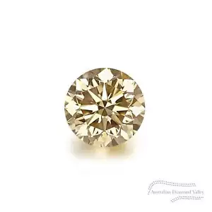 0.06ct Authentic Australian Champagne of Argyle Origin Diamond - C3 - Picture 1 of 5