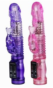 Rabbit Vibrator G-spot Dildo Vibe Waterproof Massager Sex Toys for Women Female