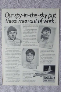 4/1983 PUB GAF AUSTRALIAN AIRCRAFT NOMAD SEARCHMASTER LIMA ORIGINAL AD - Imagen 1 de 1