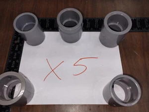 LOT OF 5 1.5" Socket CPVC Schedule 80 COUPLING SLIP GLUE NFS-PW NNB SPEARS PVC - Picture 1 of 4