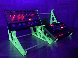 X4  Angled Stand for all KORG Volca Series Modules - Special Edition LUMINESCENT - Picture 1 of 13