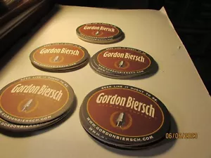 Alfombrillas montaña rusa cerveza GORDON CERVEZA, lote de 25 - nuevas - Imagen 1 de 4
