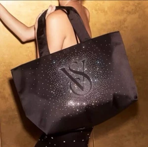 VICTORIA SECRET BLACK FRIDAY 2024 BLING SHINE TOTE BAG NEW - Picture 1 of 4