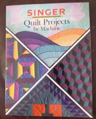 Singer Sewing Reference Library: Quilt Projects by Machine VTG 1992 Mint - Image 1 of 4