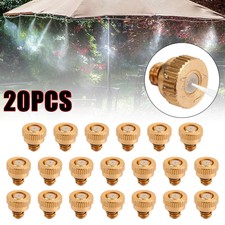 20x Nebulizzatori Acqua Mister Cospargere Sistema Raffreddamento 0,016'