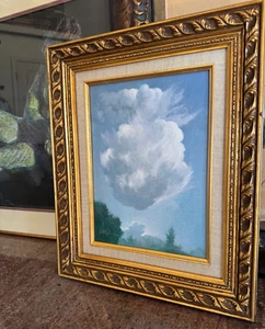 Masterful creation COMPLETED oil painting framed Masoud Yasami 34" x 44" - Picture 1 of 12