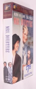 Mrs Doubtfire VHS Tape Robin Williams Sally Field Sealed Pierce Brosnan - Picture 1 of 2