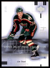 2001-02 Upper Deck Mask Collection Jim Dowd Minnesota Wild #47