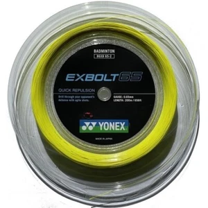 Yonex Exbolt 65 Badminton Saitenrolle 200m - gelb - Bild 1 von 1