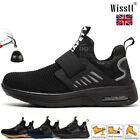 Mens Lightweight Safety Trainers Womens Air Work Boots Steel Toe Cap Shoes UK