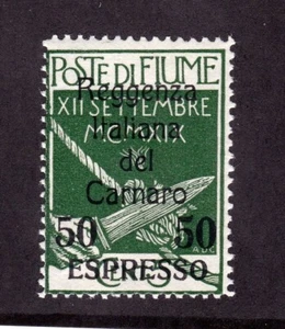 Fiume E5 MH OG CV $290.00 FREE SHIIPPING!! - Picture 1 of 1