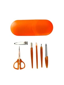 Maniküre- Set Edelstahl 6-teillig Nagelpflegeset für Frauen und Männer Reiseset - Bild 1 von 4