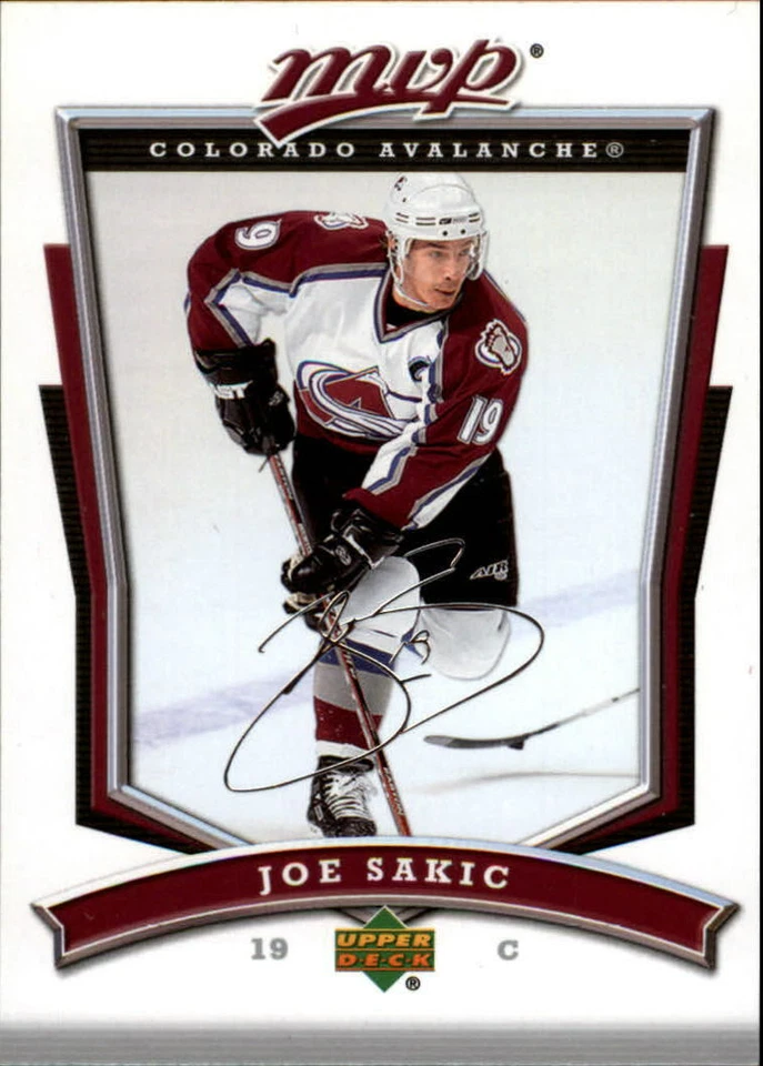 2007-08 Upper Deck MVP Hockey Card Pick 1-250 - Image 1 of 1